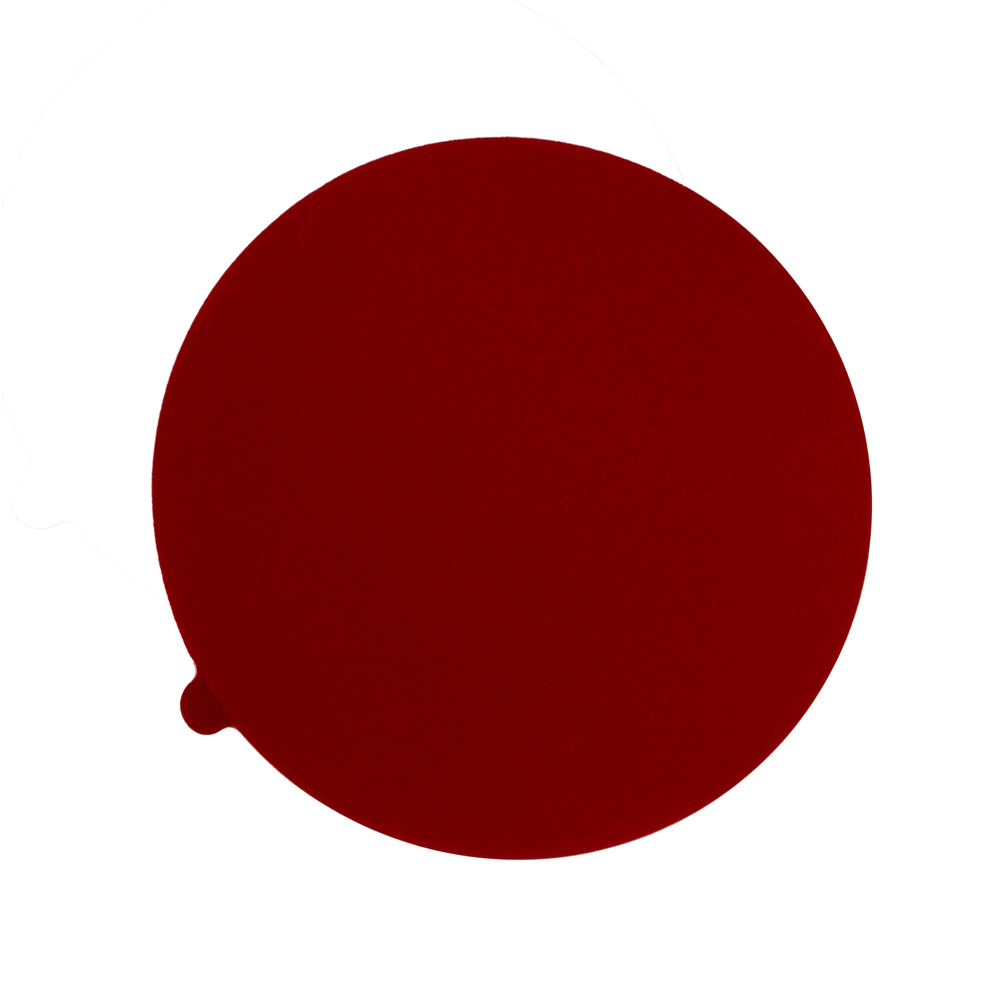 Final Red Final Präzisions-Poliertuch (selbstklebende Rückseite)